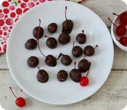 chocolate dipped cherries