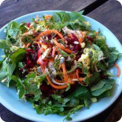 Crunchy Spinach Salad