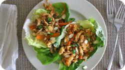 Thai Chicken Salad Wraps